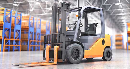 Forklift Dock Loader